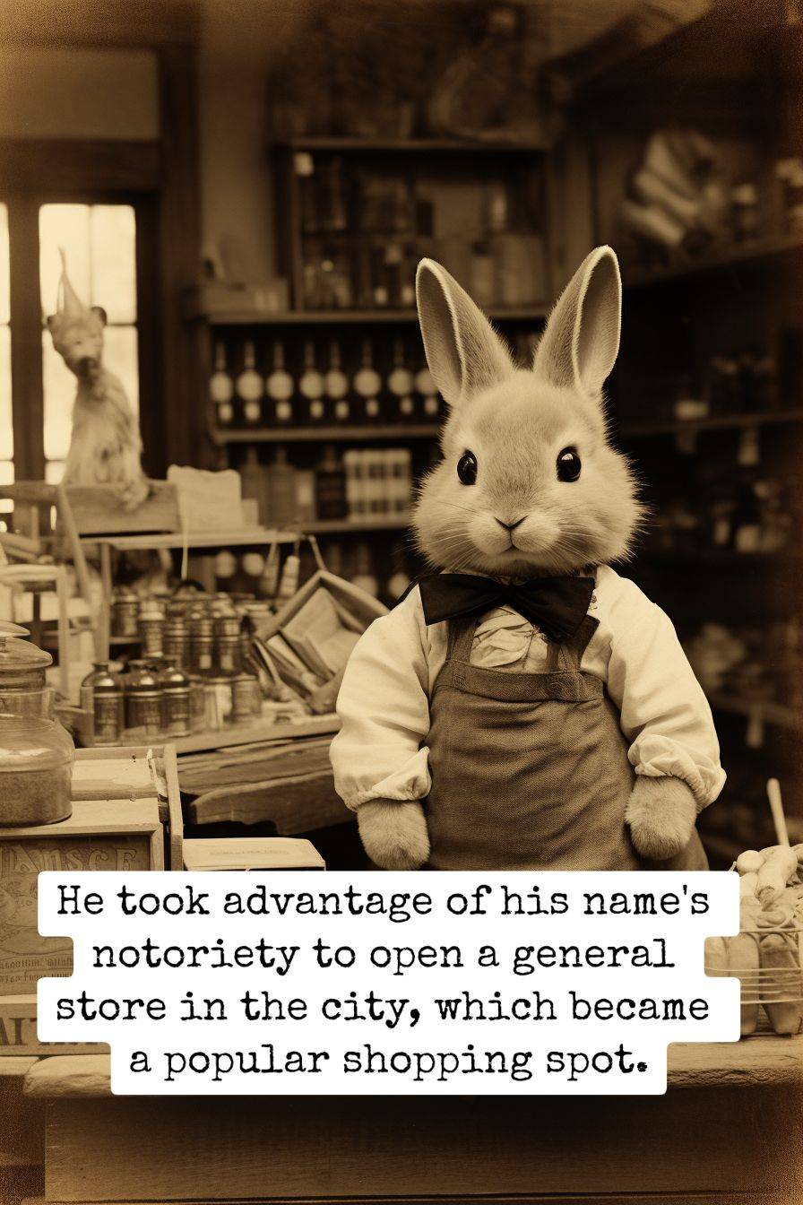 bunny shopkeeper