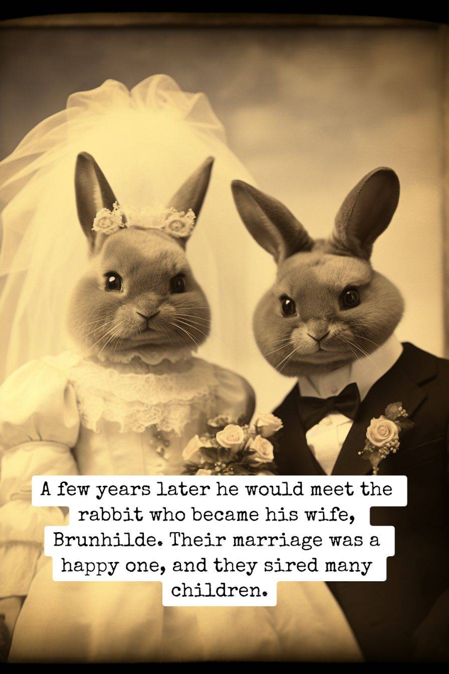 bunny wedding