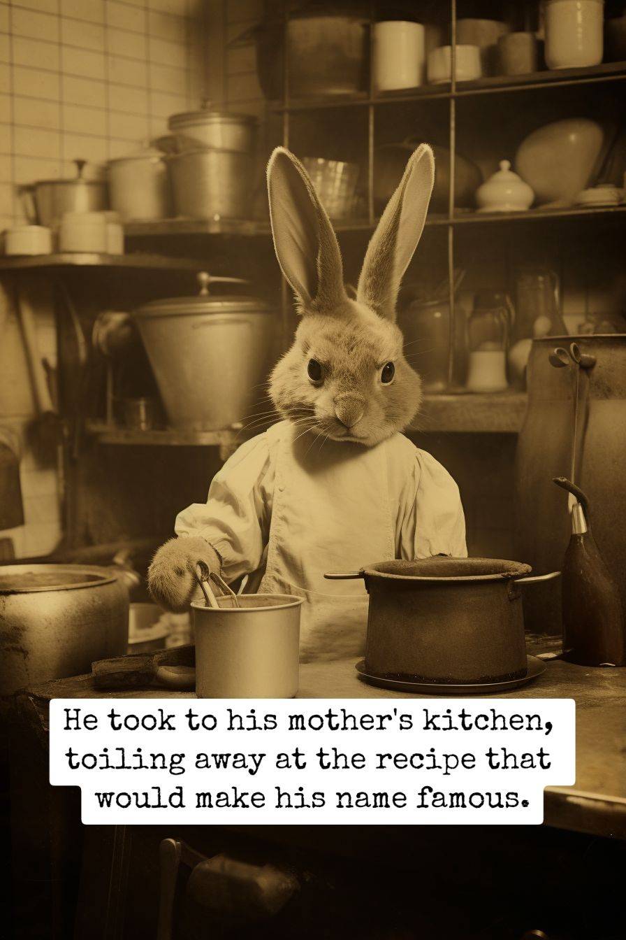 bunny chef