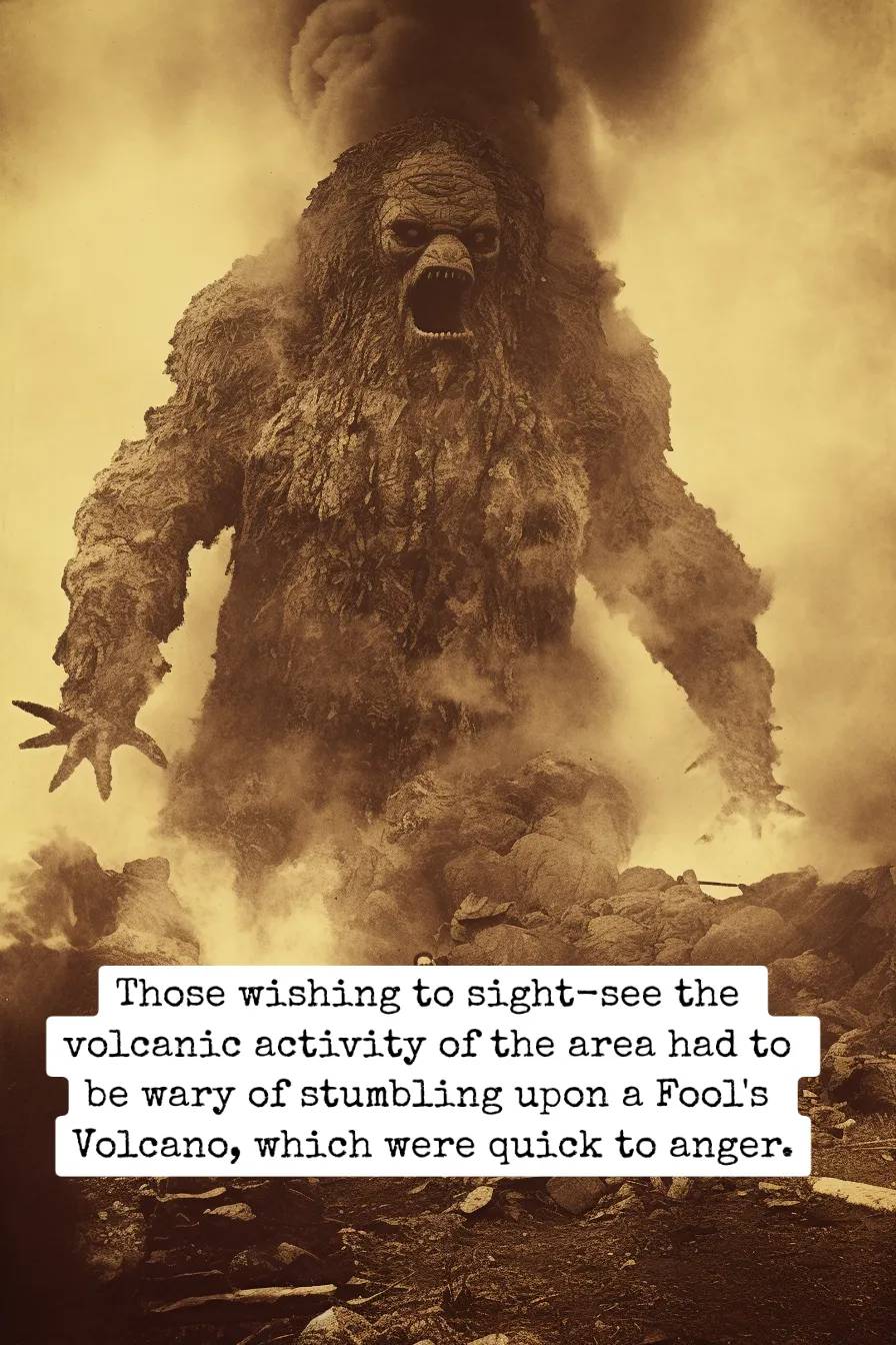 volcano monster