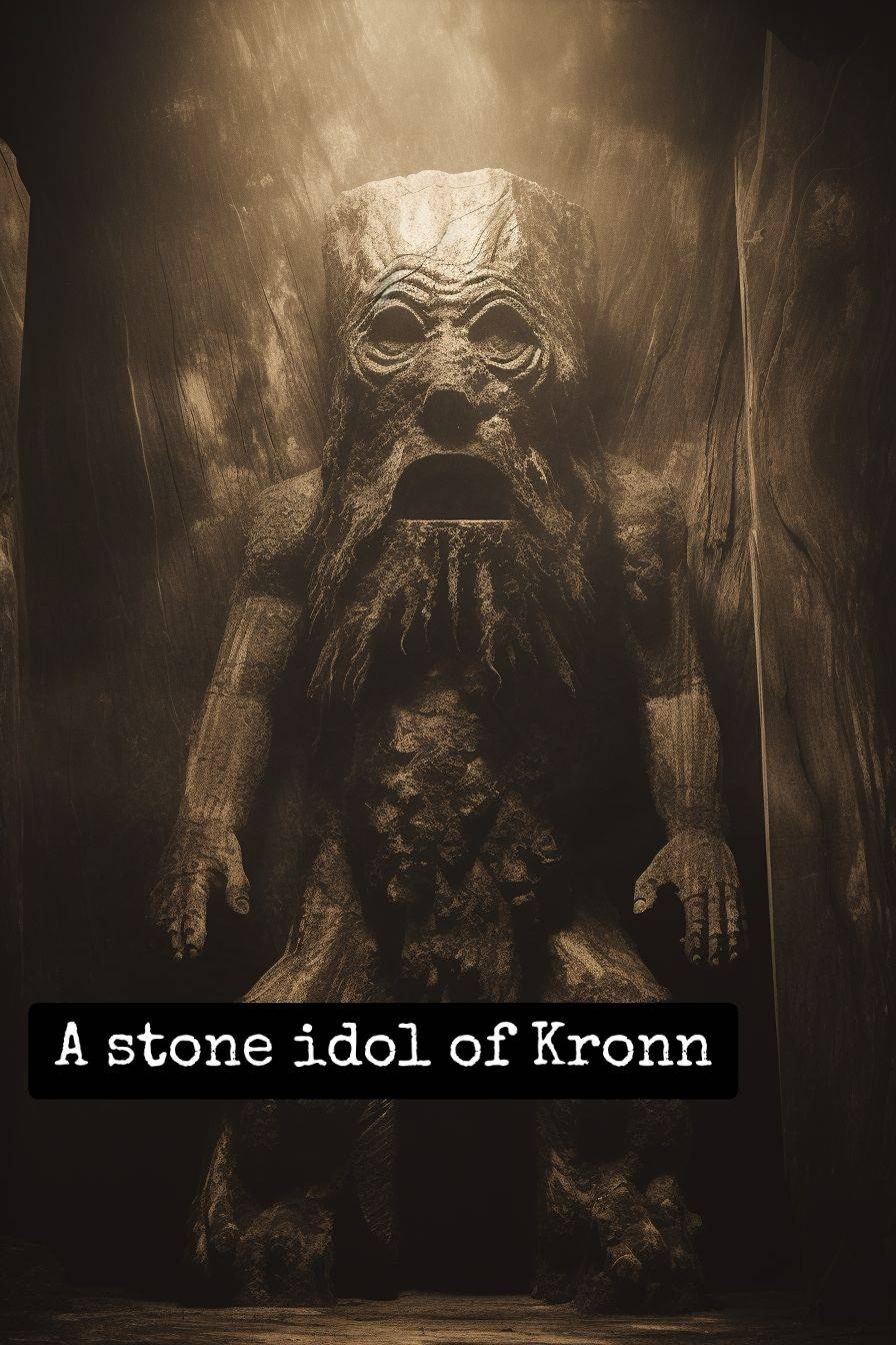 stone idol of kronn