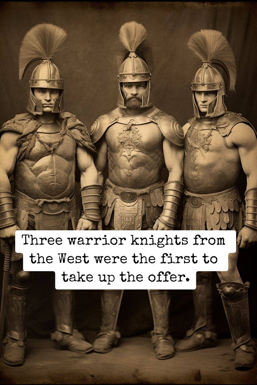 three gladiators