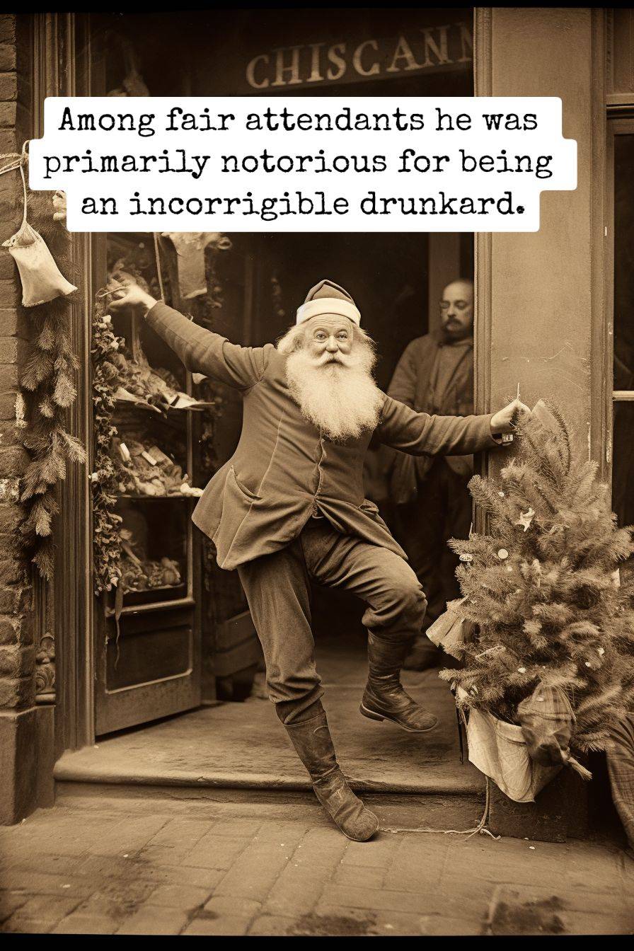 drunk santa