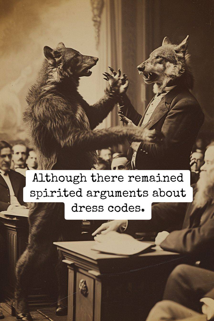 Werewolves arguing