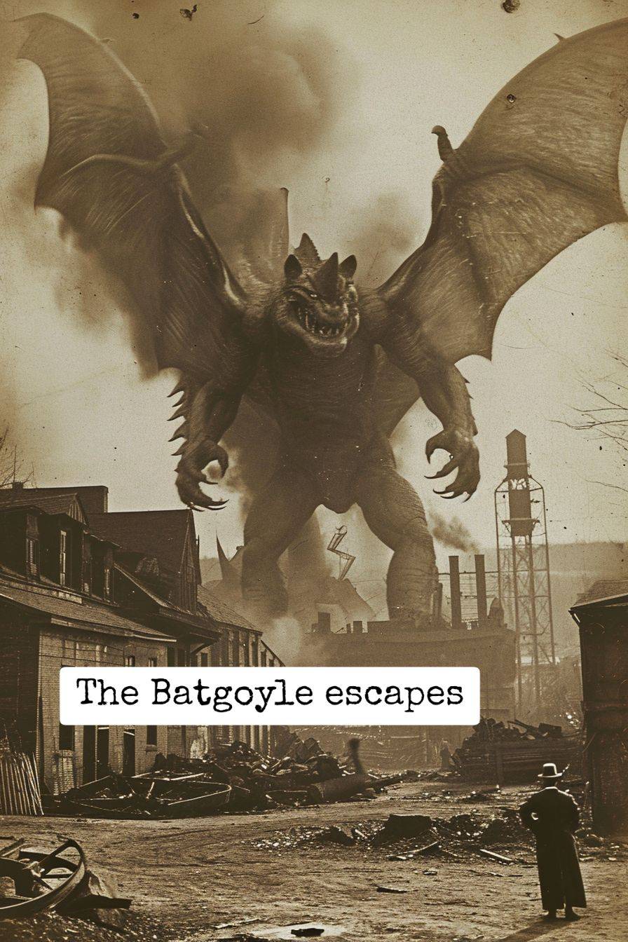 giant bat gargoyle monster