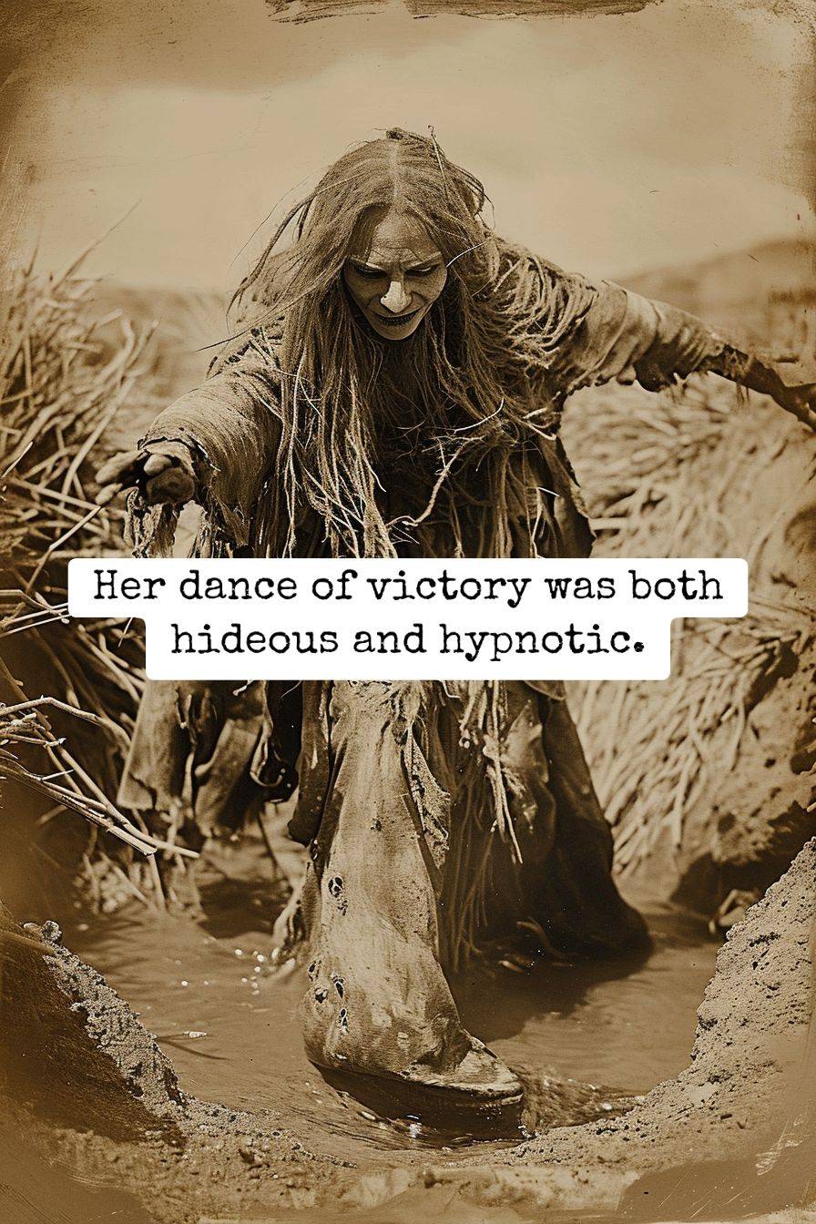 mud witch dancing